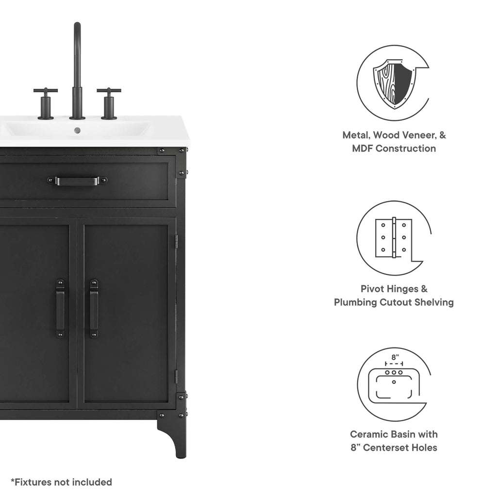 Steamforge 24" Bathroom Vanity by Modway - EEI-6413