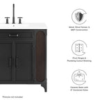 Steamforge 36" Bathroom Vanity by Modway - EEI-6417