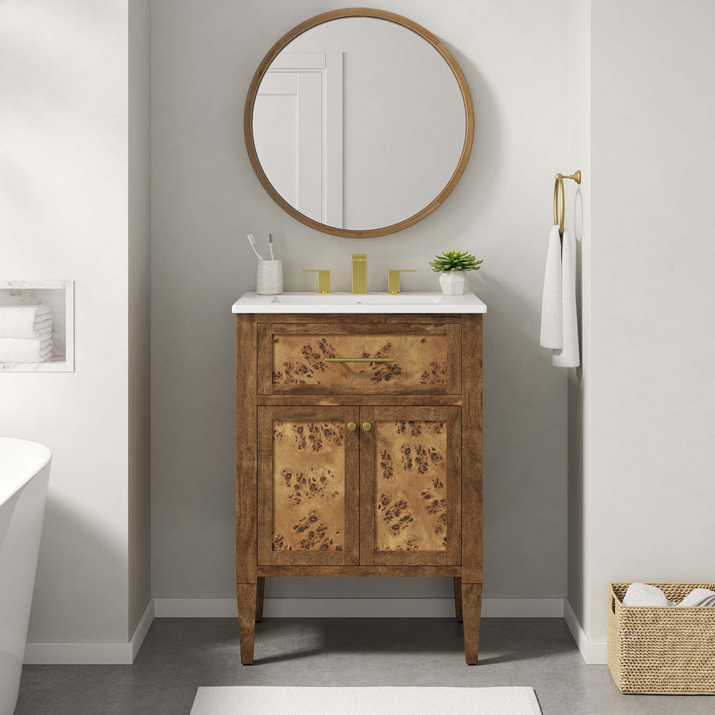 Elysian 24" Wood Bathroom Vanity by Modway - EEI-6440