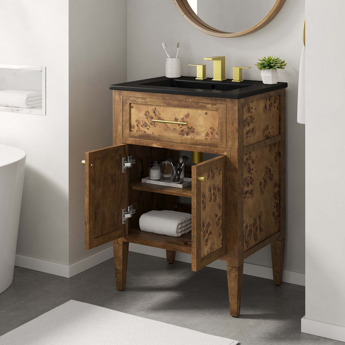 Elysian 24" Wood Bathroom Vanity by Modway - EEI-6442