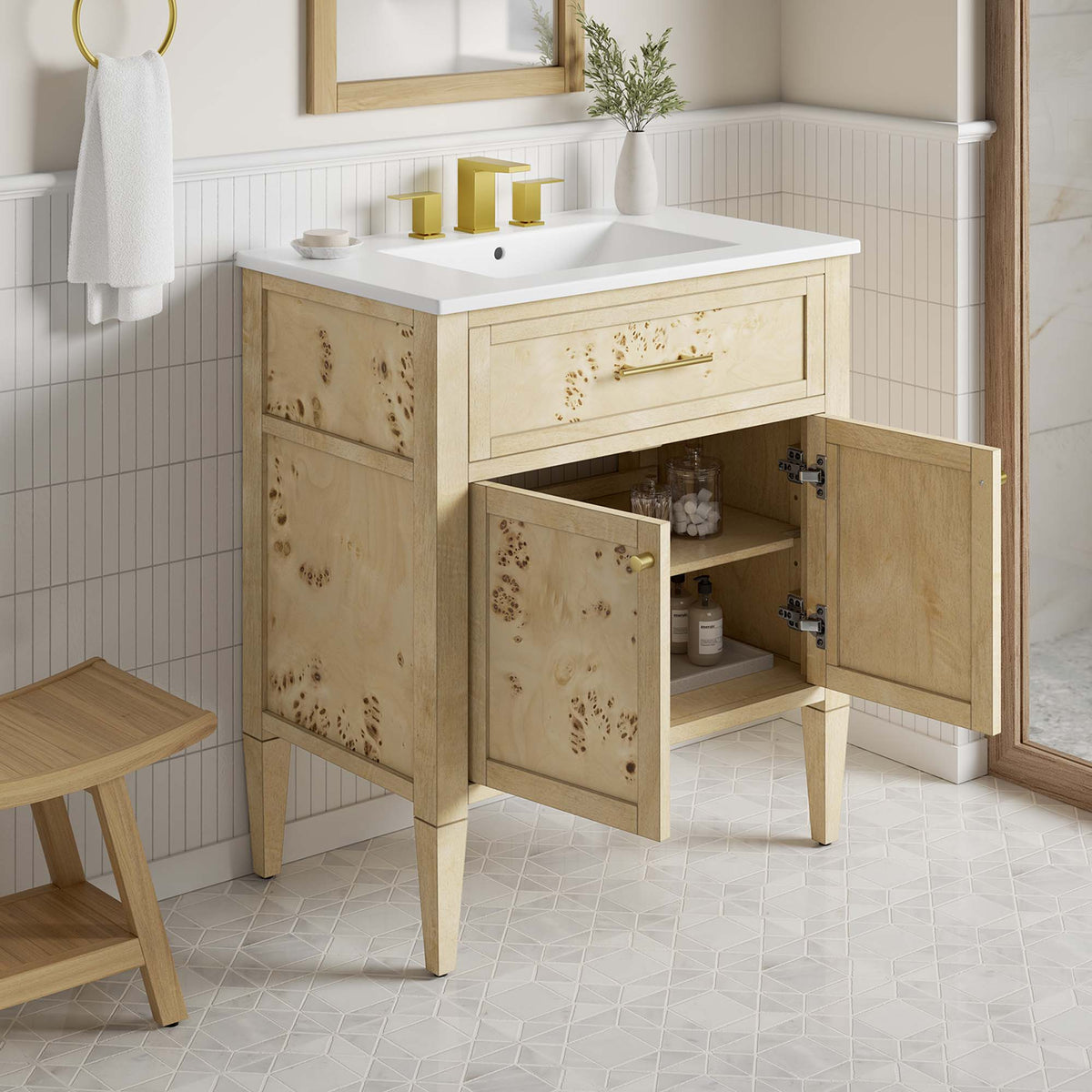 Elysian 30" Wood Bathroom Vanity by Modway - EEI-6443