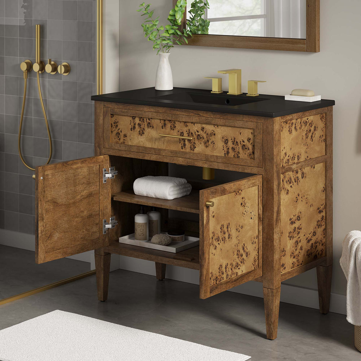 Elysian 36" Wood Bathroom Vanity by Modway - EEI-6450