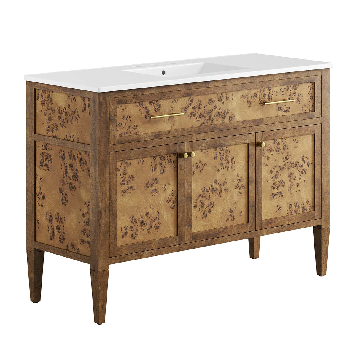Elysian Wood Single Sink Bathroom Vanity by Modway