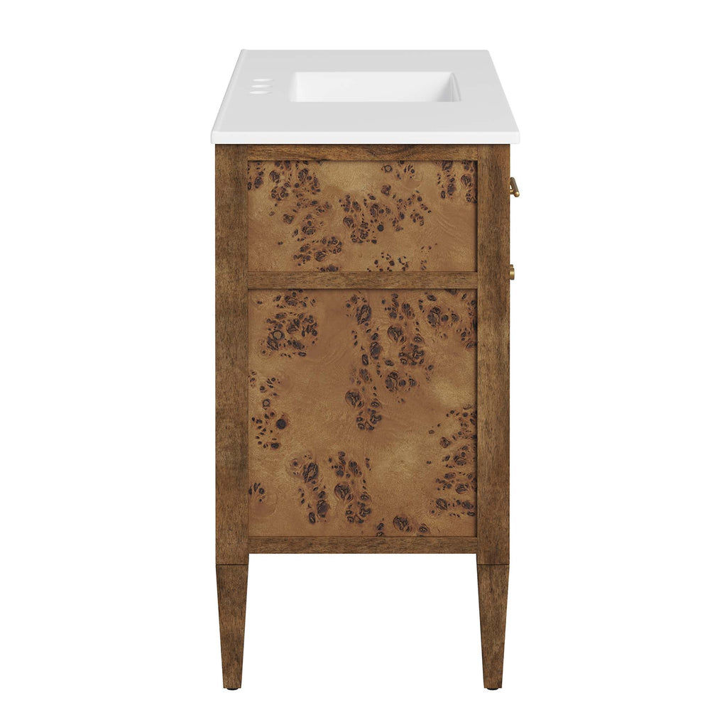 Elysian Wood Single Sink Bathroom Vanity by Modway