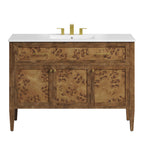 Elysian Wood Single Sink Bathroom Vanity by Modway