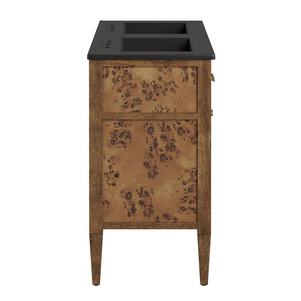 Elysian Wood Double Sink Bathroom Vanity by Modway