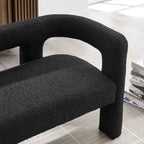 Kayla Boucle Upholstered Loveseat by Modway