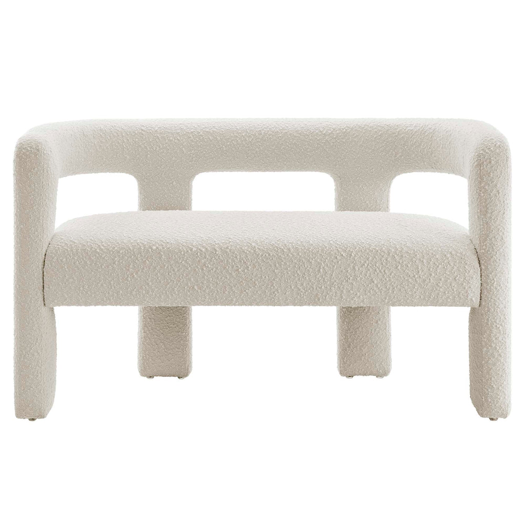 Kayla Boucle Upholstered Loveseat by Modway