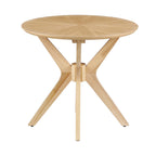 Crossroads 24" Round Wood Side Table by Modway
