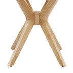 Crossroads 24" Round Wood Side Table by Modway