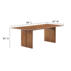 Amistad Wood Dining Table and Bench Set by Modway