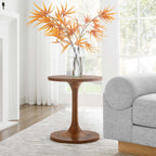 Lina Round Wood Side Table by Modway