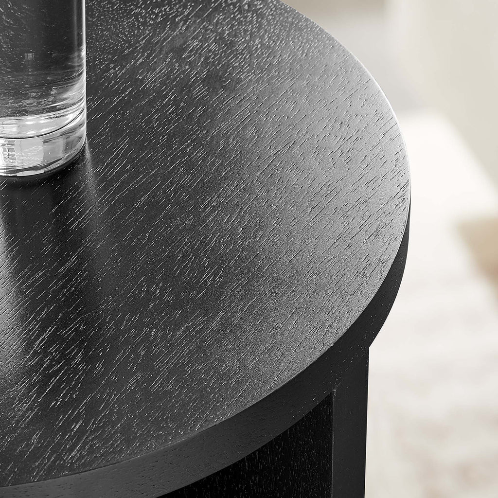 Silas Round Wood Side Table by Modway