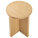 Silas Round Wood Side Table by Modway