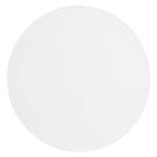 Aliza Round White Marble Side Table by Modway