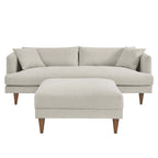 Zoya Down Filled Overstuffed Sofa and Ottoman Set by Modway