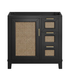 Dixie 36" Solid Wood Bathroom Vanity Cabinet (Sink Basin Not Included) by Modway