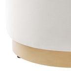 Tilden 16" Round Performance Velvet Upholstered Ottoman by Modway