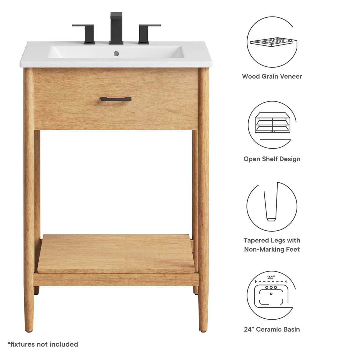 Zaire Bathroom Vanity by Modway