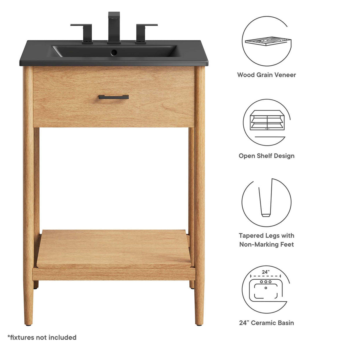 Zaire Bathroom Vanity by Modway