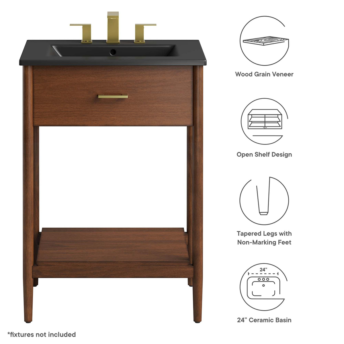 Zaire Bathroom Vanity by Modway