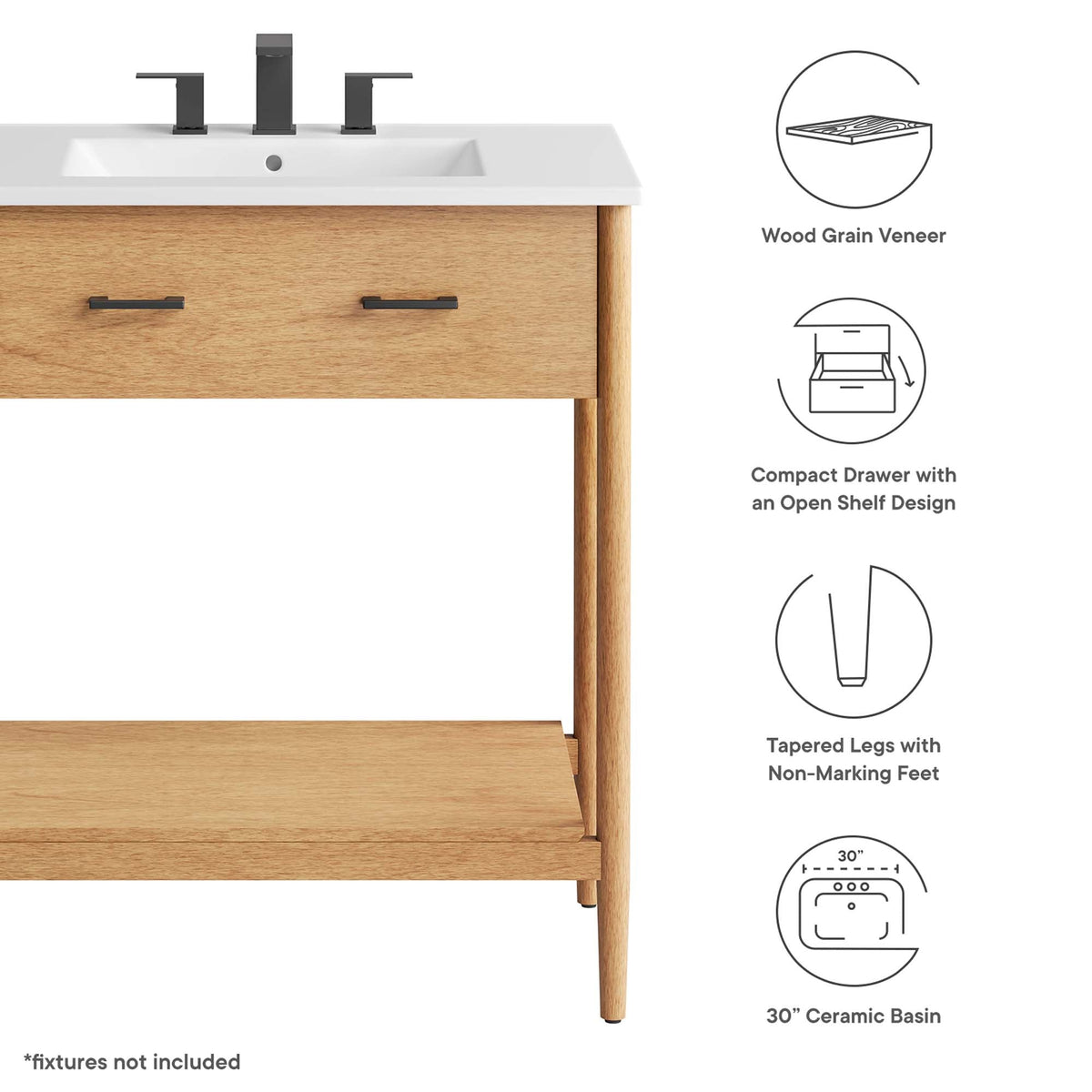 Zaire Bathroom Vanity by Modway