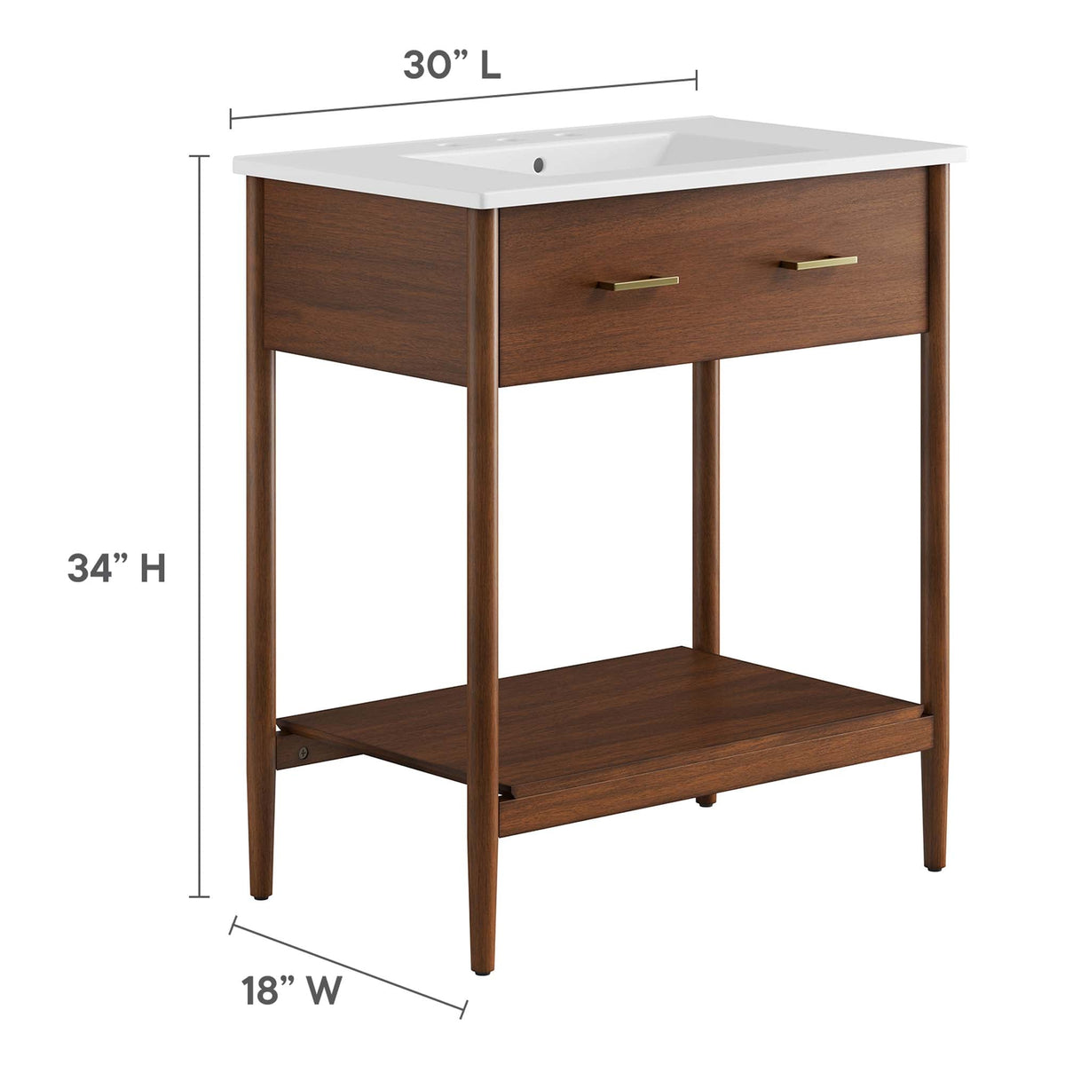 Zaire Bathroom Vanity by Modway