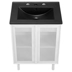 Calla 24" Perforated Metal Bathroom Vanity by Modway - EEI-6679