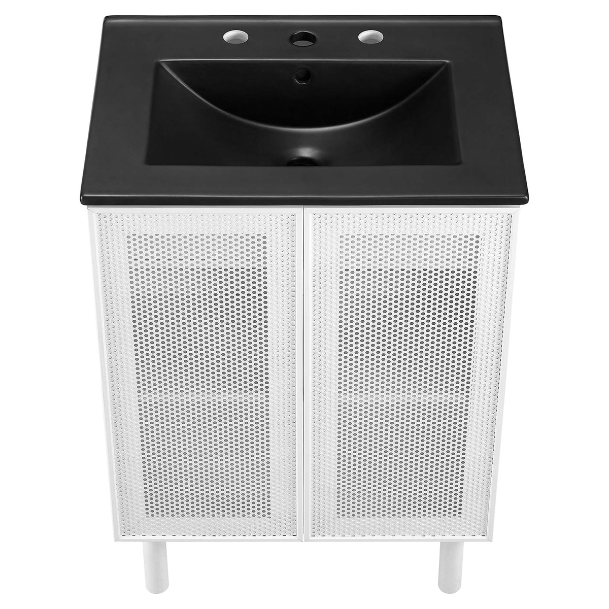 Calla 24" Perforated Metal Bathroom Vanity by Modway - EEI-6679