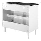 Calla 36" Perforated Metal Bathroom Vanity by Modway - EEI-6680