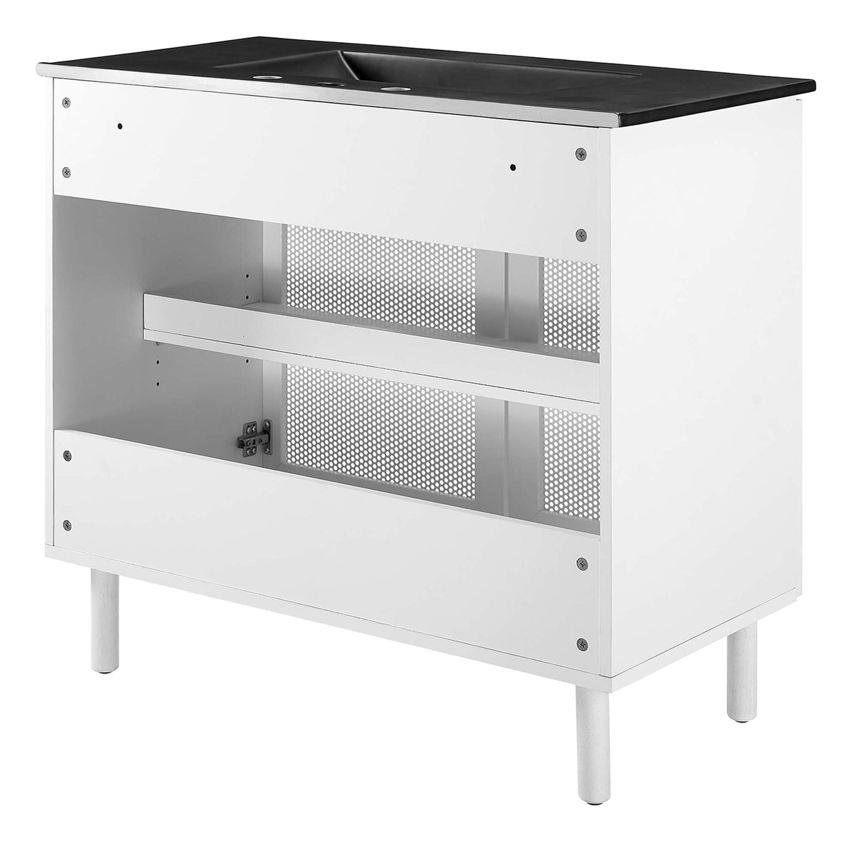 Calla 36" Perforated Metal Bathroom Vanity by Modway - EEI-6680