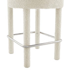 Toulouse Boucle Fabric Counter Stool Set of 2 by Modway