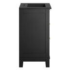 Dixie Solid Wood Bathroom Vanity Cabinet by Modway