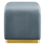 Koda Performance Velvet Waterfall Stool by Modway