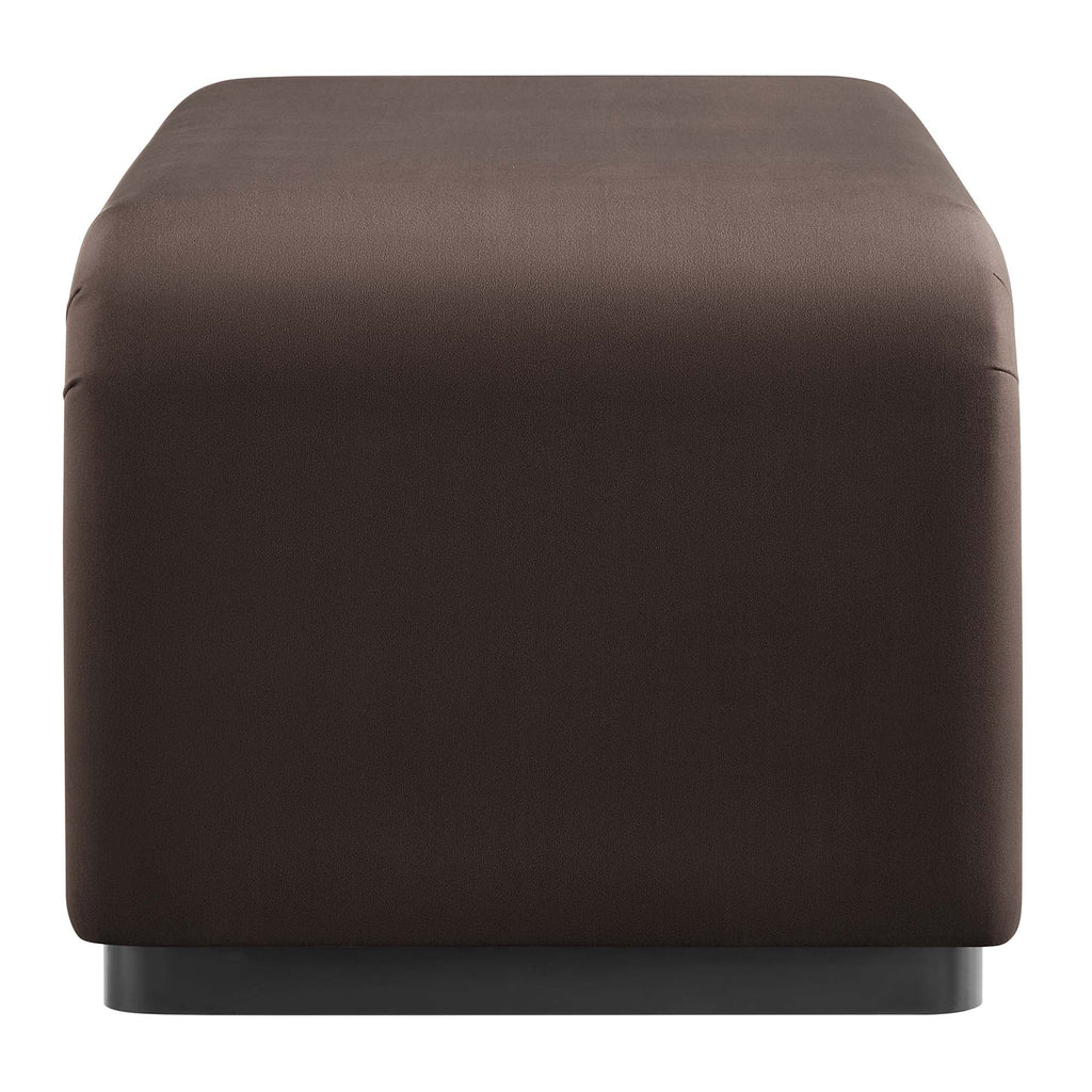 Koda Performance Velvet Waterfall Ottoman by Modway