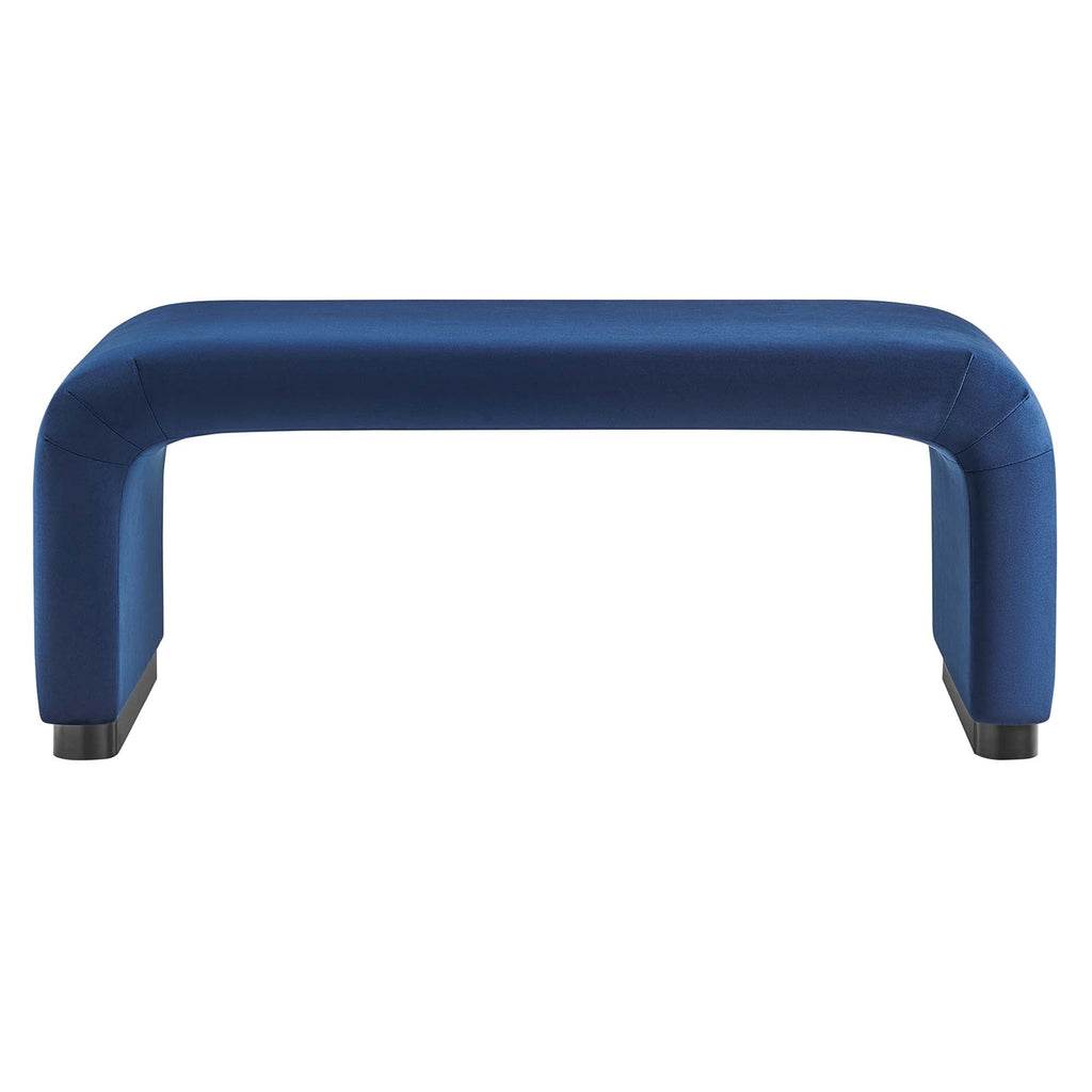 Koda Performance Velvet Waterfall Ottoman by Modway