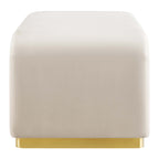 Koda Performance Velvet Waterfall Ottoman by Modway