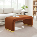 Koda Performance Velvet Waterfall Ottoman by Modway