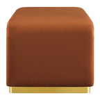 Koda Performance Velvet Waterfall Ottoman by Modway