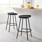 Concord Backless Wood Counter Stools Set of 2 by Modway