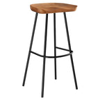 Concord Backless Wood Bar Stools Set of 2 by Modway
