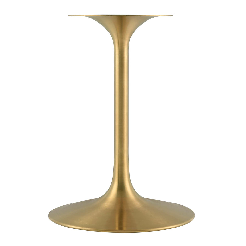 Lippa Round Faux Travertine Side Table by Modway
