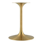 Lippa Round Faux Travertine Side Table by Modway