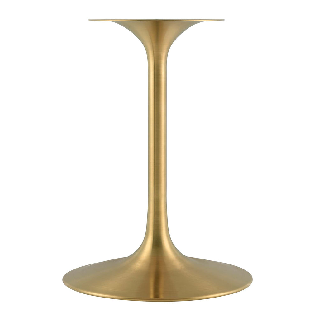 Lippa Round Faux Travertine Dining Table by Modway