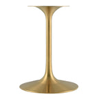 Lippa Round Faux Travertine Dining Table by Modway