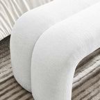 Dax 50.5" Chenille Upholstered Accent Bench by Modway