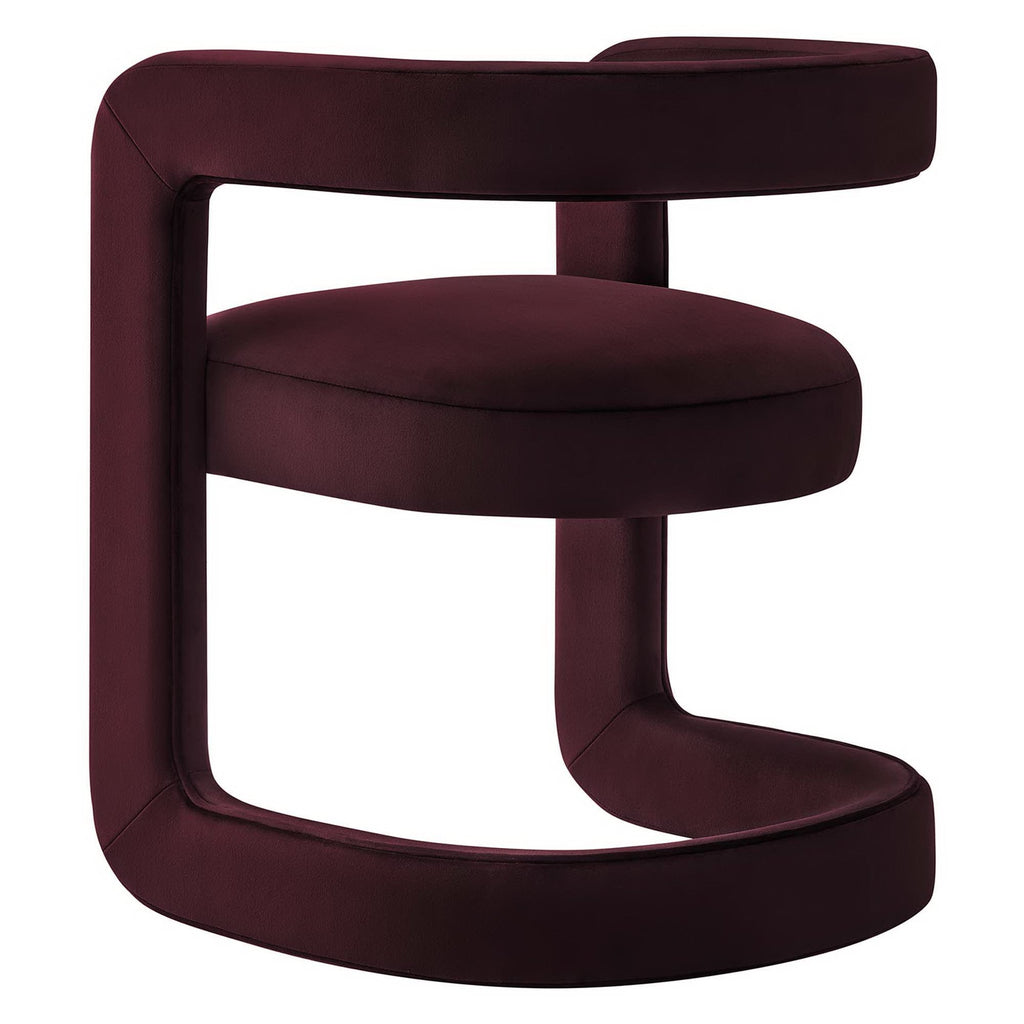 Winslow Performance Velvet Barrel Accent Chair by Modway