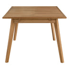 Vienna Outdoor Patio Teak Wood Extendable Dining Table by Modway