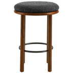 Fable Boucle Fabric Counter Stools Set of 2 by Modway