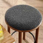 Fable Boucle Fabric Counter Stools Set of 2 by Modway